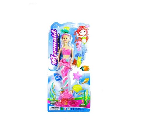 MUÑECA SIRENA VARIOS COLORES