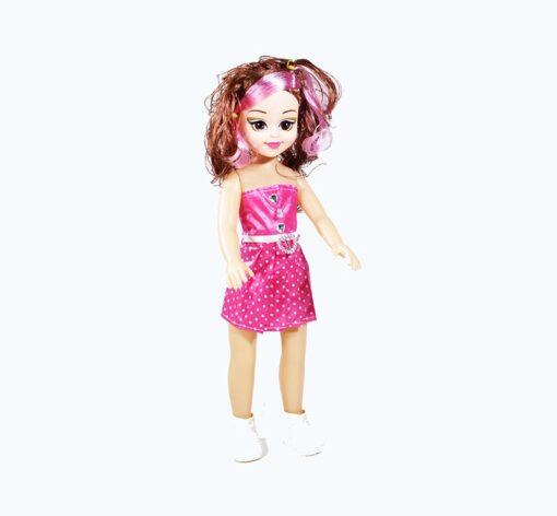 MUÑECA FASHION DOLL CON VESTIDO