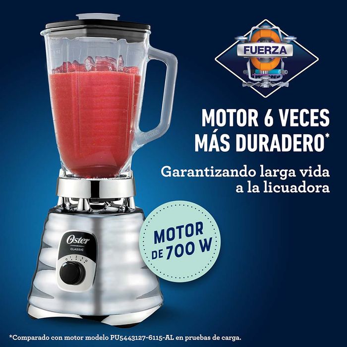 LICUADORA OSTER CLASICA 700W 3 VELOCIDADES BLST 4655-013