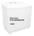 [WWTB14M7MUWW] LAVADORA WHITE WESTINGHOUSE BY ELECTROLUX DOBLE POZO 31 LIBRAS WWTB14M7MUWW