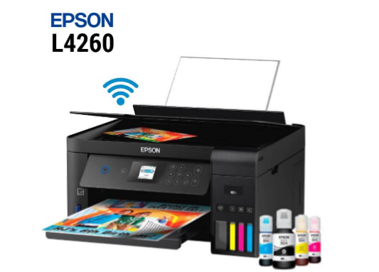 IMPRESORA EPSON MULTIFUNCION DUPLEX ECO TANK LCD WIFI L4260