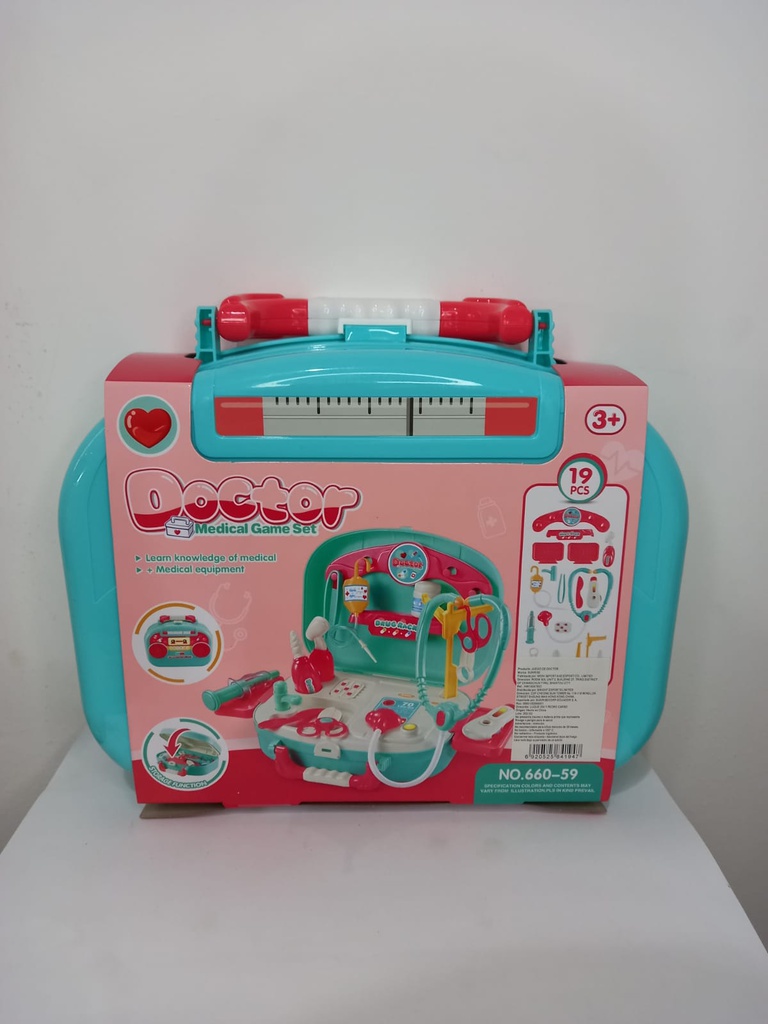 GRABADOR DE JUEGO DOCTOR TIPO MALETIN