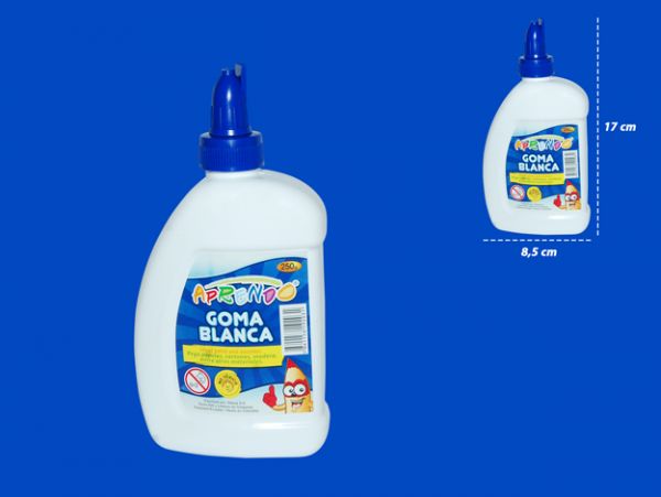 GOMA BLANCA APRENDO 250G