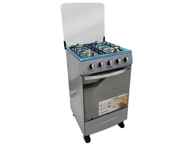 COCINA PREMIER A GAS CON HORNO 4 HORNILLAS