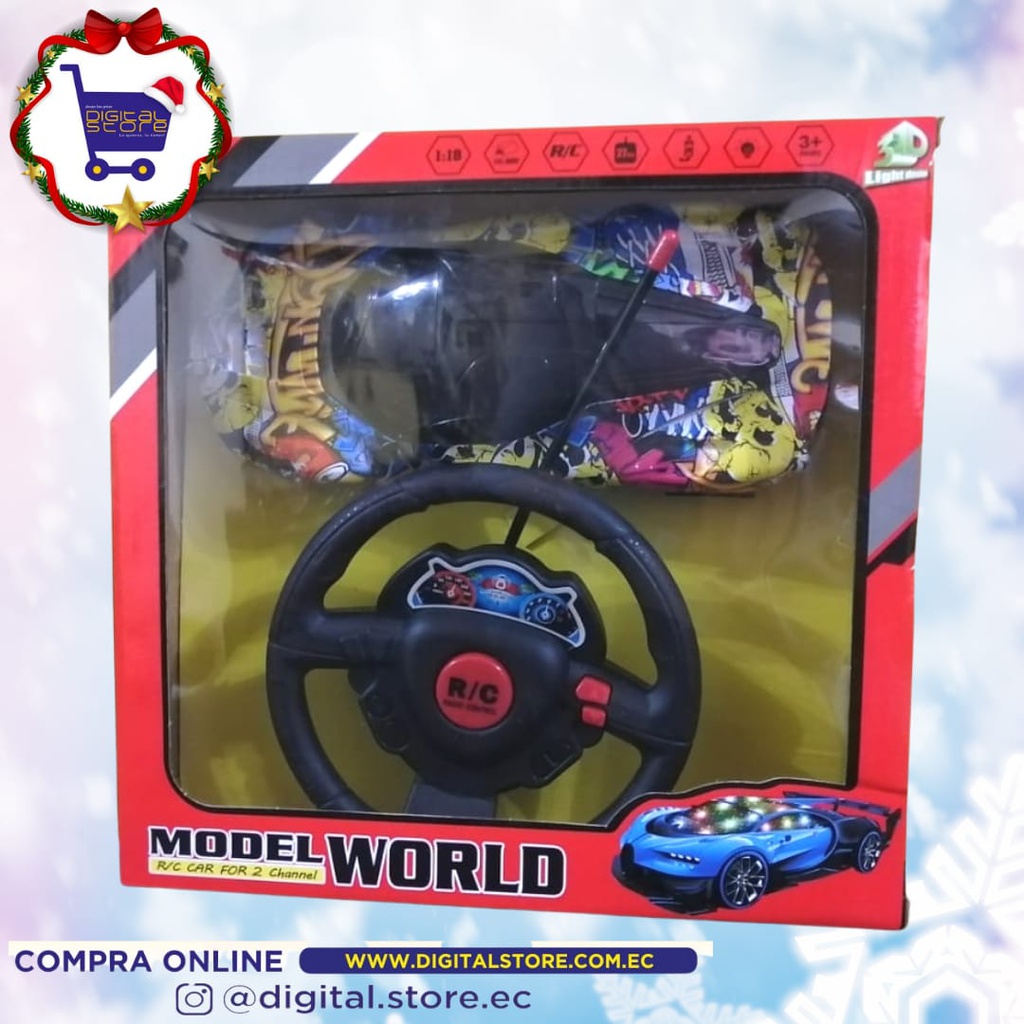 CARRO DEPORTIVO A CONTROL REMOTO