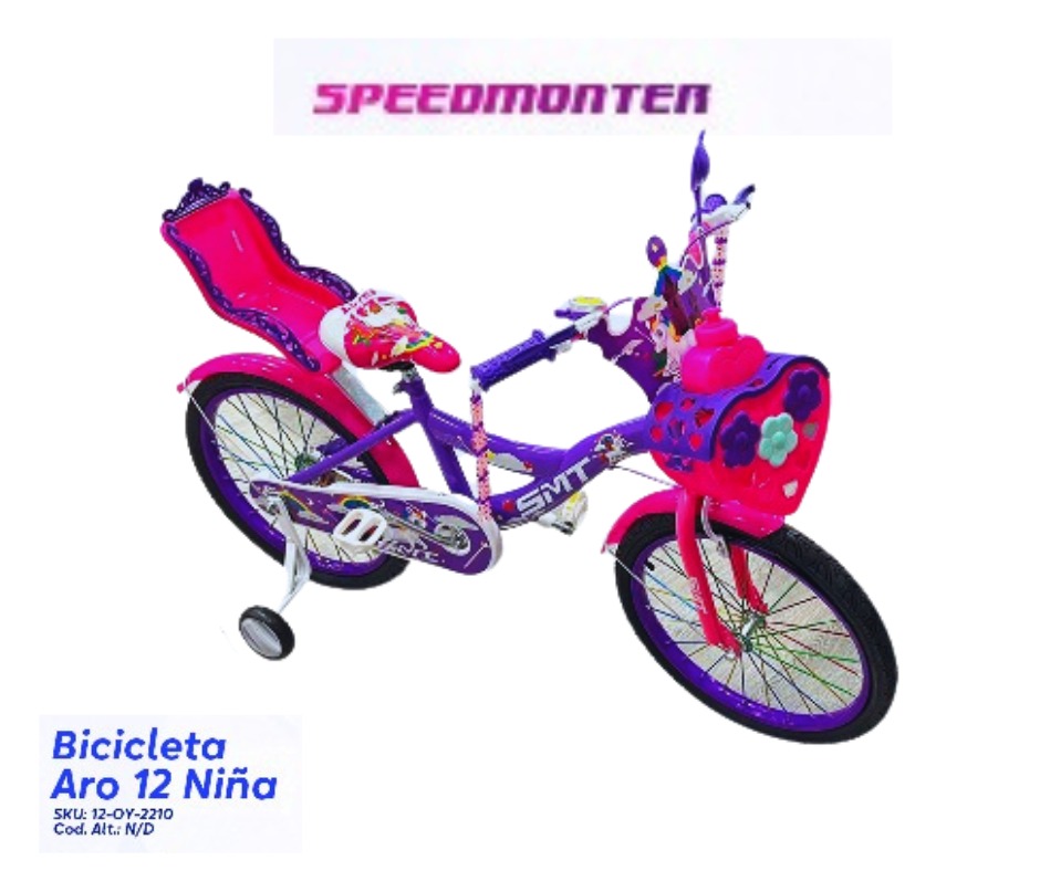 BICICLETA ARO 12 NIÑA KANGU TN-M02