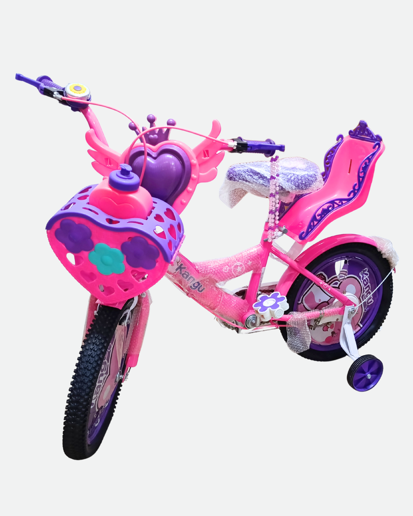 BICICLETA NIÑA ARO 20" CORAZON INCLUYE CASCO