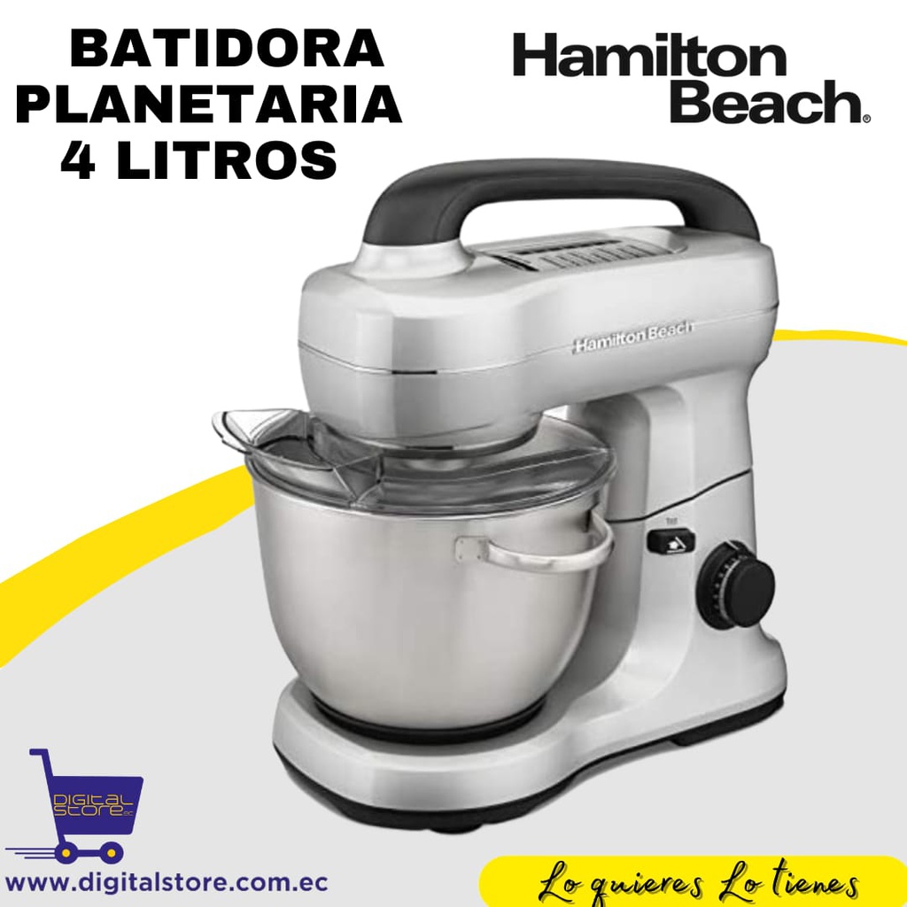 BATIDORA PLANETARIA HAMILTON BEACH 4 LITROS 7VEL MOD:63392