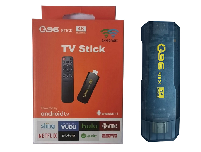 TV BOX STICK Q96 ANDROID10 RAM 2 GB, ROM 16 GB