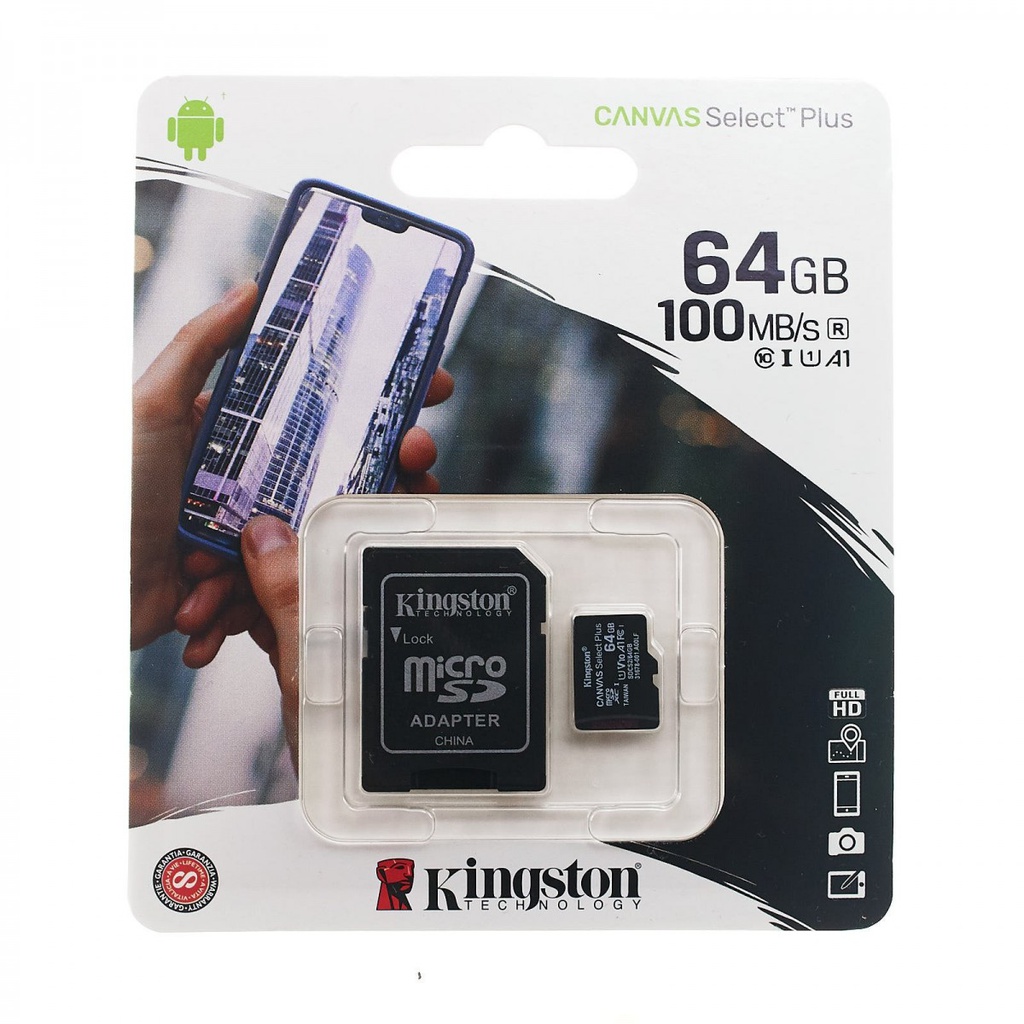 TARJETA DE MEMORIA KINGSTON 64GB