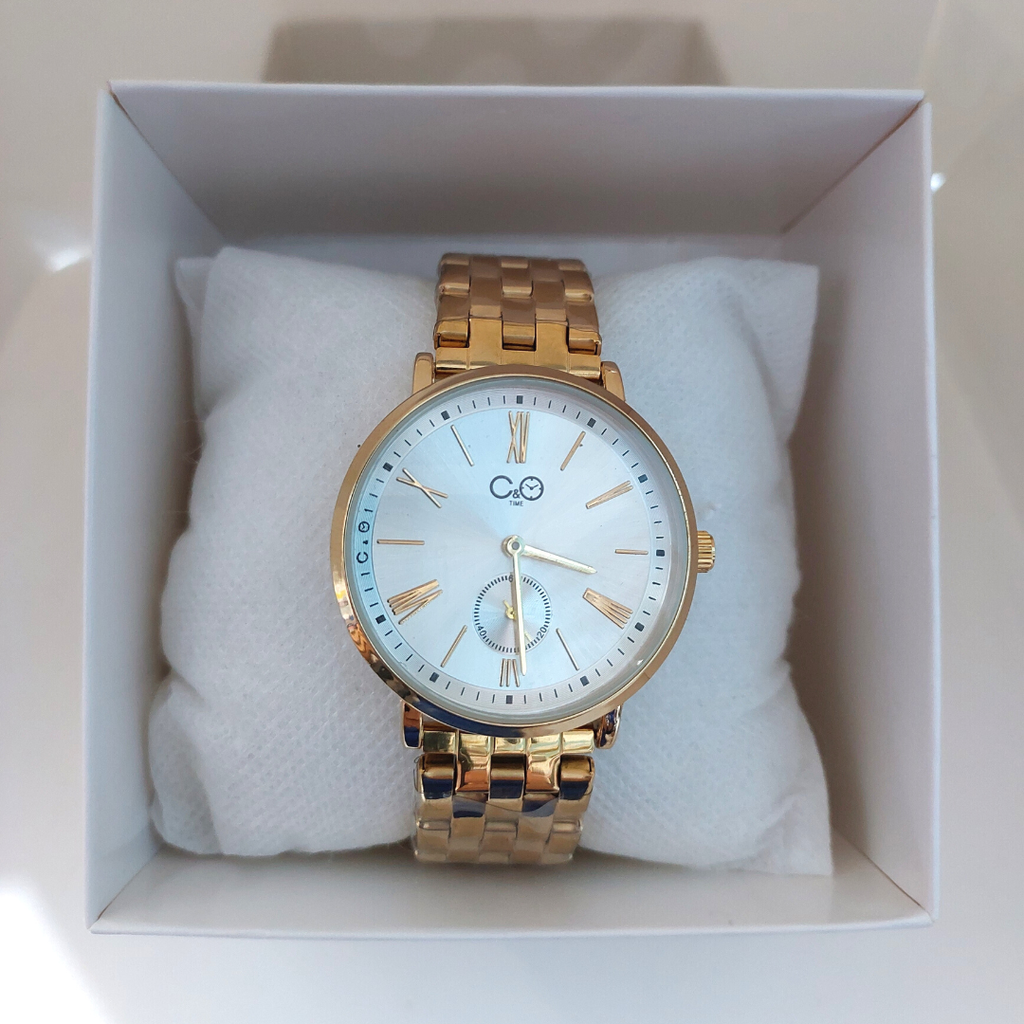 RELOJ PARA HOMBRE DORADO