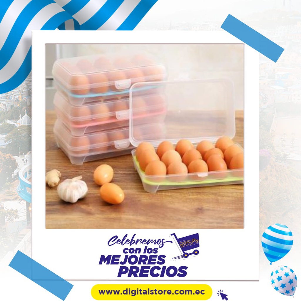 PORTA HUEVOS PLASTICO