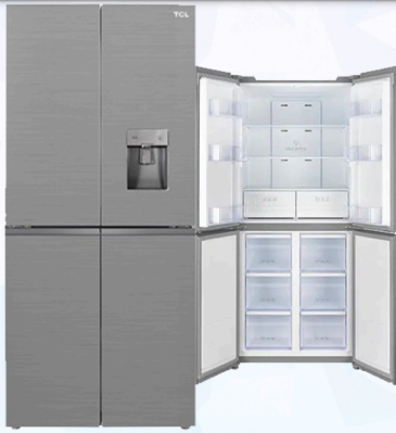 REFRIGERADORA TCL CROSS DOOR 428 LITROS P460CDGB