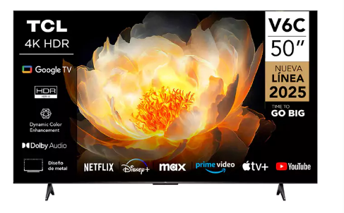 SMART TV TCL 50&quot; SMART 4K 50V6C