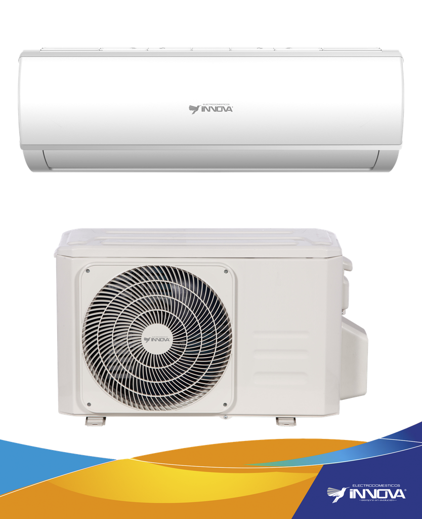 AIRE ACONDICIONADO INNOVA  ALTA  EFICIENCIA 12.000 BTU