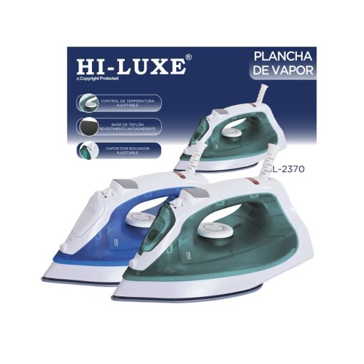 PLANCHA HI-LUXE A VAPOR HL-2370