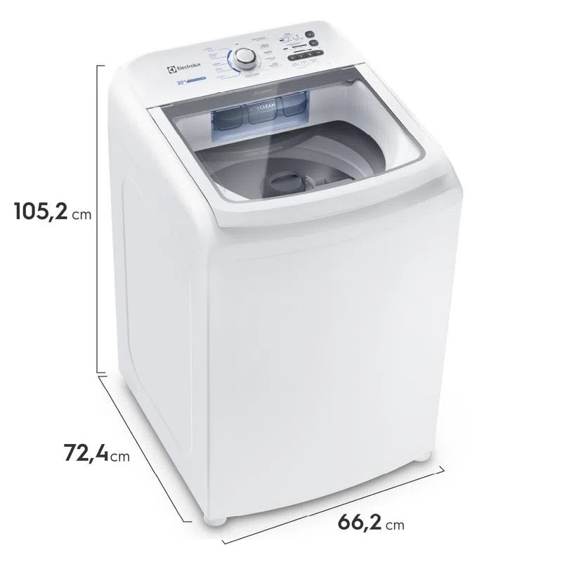 LAVADORA ELECTROLUX 20KGKG 44 LIBRAS DIGITAL LB20A