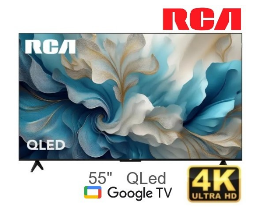 SMART TV RCA 55&quot; QLED 4K GOOGLE TV 5QLEDRC