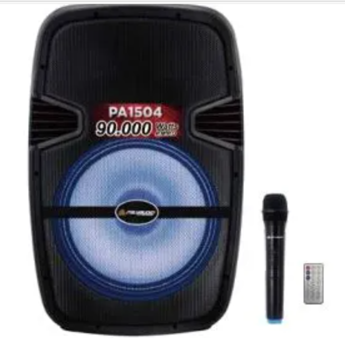 CAJA AMPLIFICADA ITALY AUDIO PA1504 LED 15"  CON RUEDAS