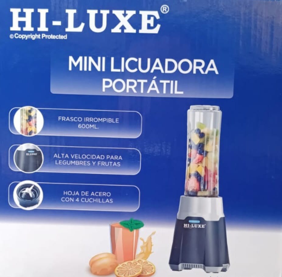 LICUADORA PERSONAL PORTÁTIL HI LUXE HL54-25