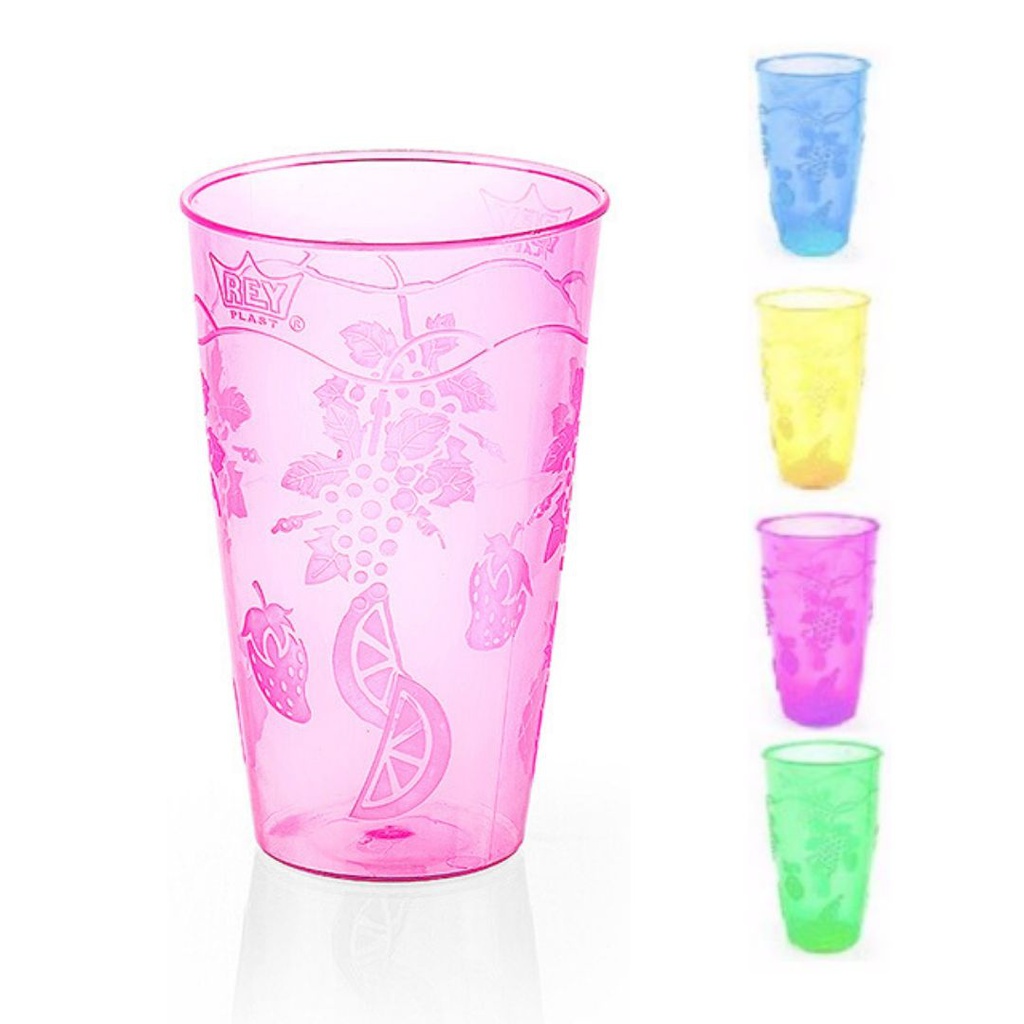 VASO PLASTICO REY