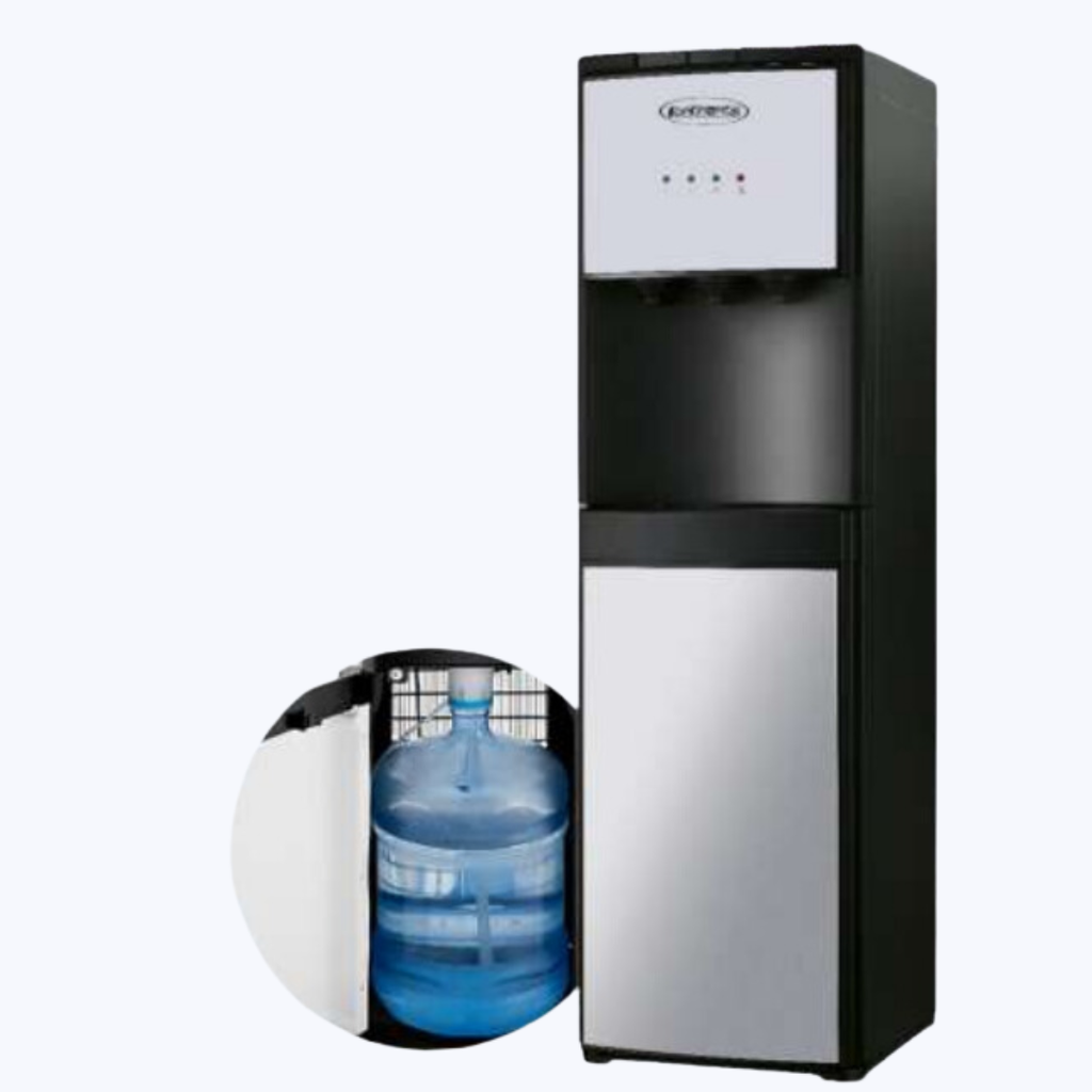 DISPENSADOR DE AGUA BOTELLON OCULTO SILVER CONTINENTAL LM-YL1-1159B