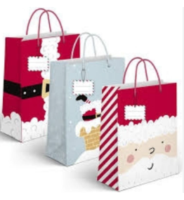 FUNDA DE REGALO GRANDE NAVIDEÑA 448