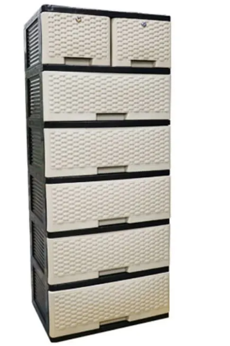 CAJONERA PLASTICA RAMADA 6 PISOS CON LLAVE