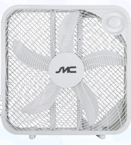 VENTILADOR SMC BOX 20&quot; BLANCO VN20B