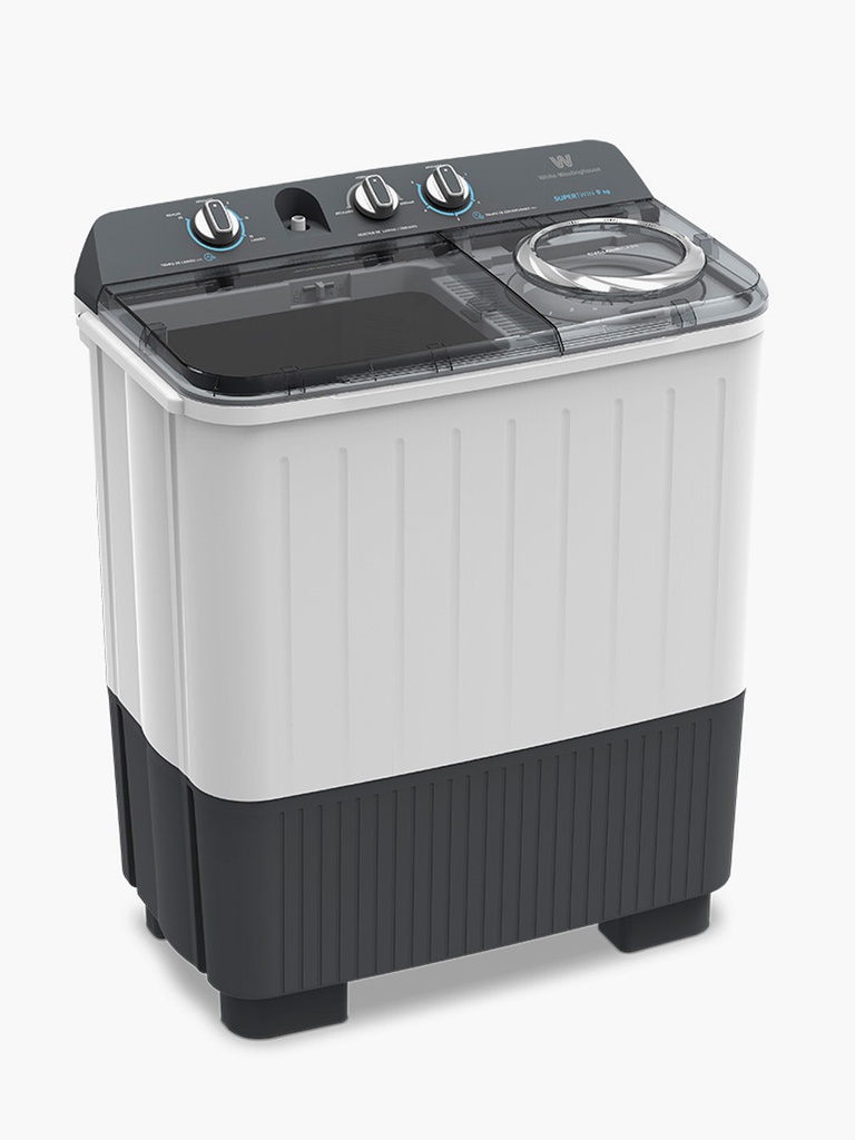 LAVADORA WHITE WESTINGHOUSE BY ELECTROLUX DOBLE POZO 20 LIBRAS 9KG WWTM09M7XUWW