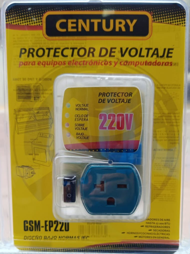 PROTECTOR DE VOLTAJE 220V CENTURY