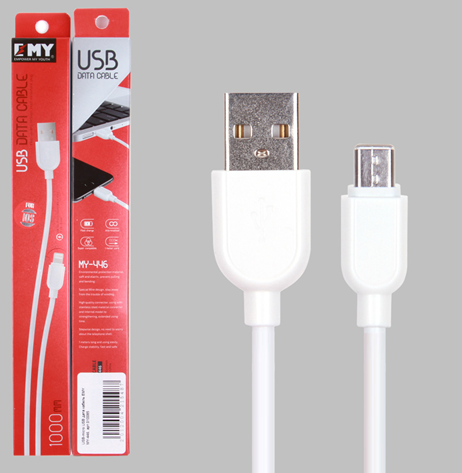 CABLE USB MICRO USB V8 MY 446