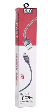 CABLE USB MICRO USB TIPO C MY 732