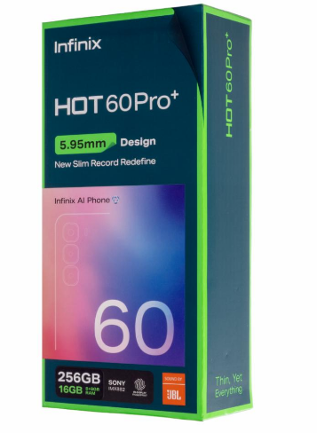 CELULAR INFINIX HOT 60 PRO 16GB/RAM 256GB