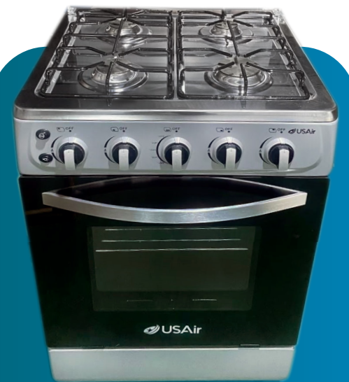 COCINA USAIR 4 HORNILLAS S-K60