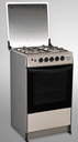 COCINA ECOLINE NOELIA A GAS 4 HORNILLAS 60CM C-T-INOX