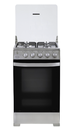 COCINA ECOLINE ERIKA A GAS 4 HORNILLAS + GRILL 60CM  INOX