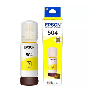 TINTA EPSON T504 AMARILLO