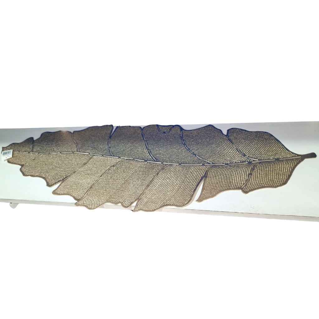 CAMINO DE MESA PLASTICO HOJA