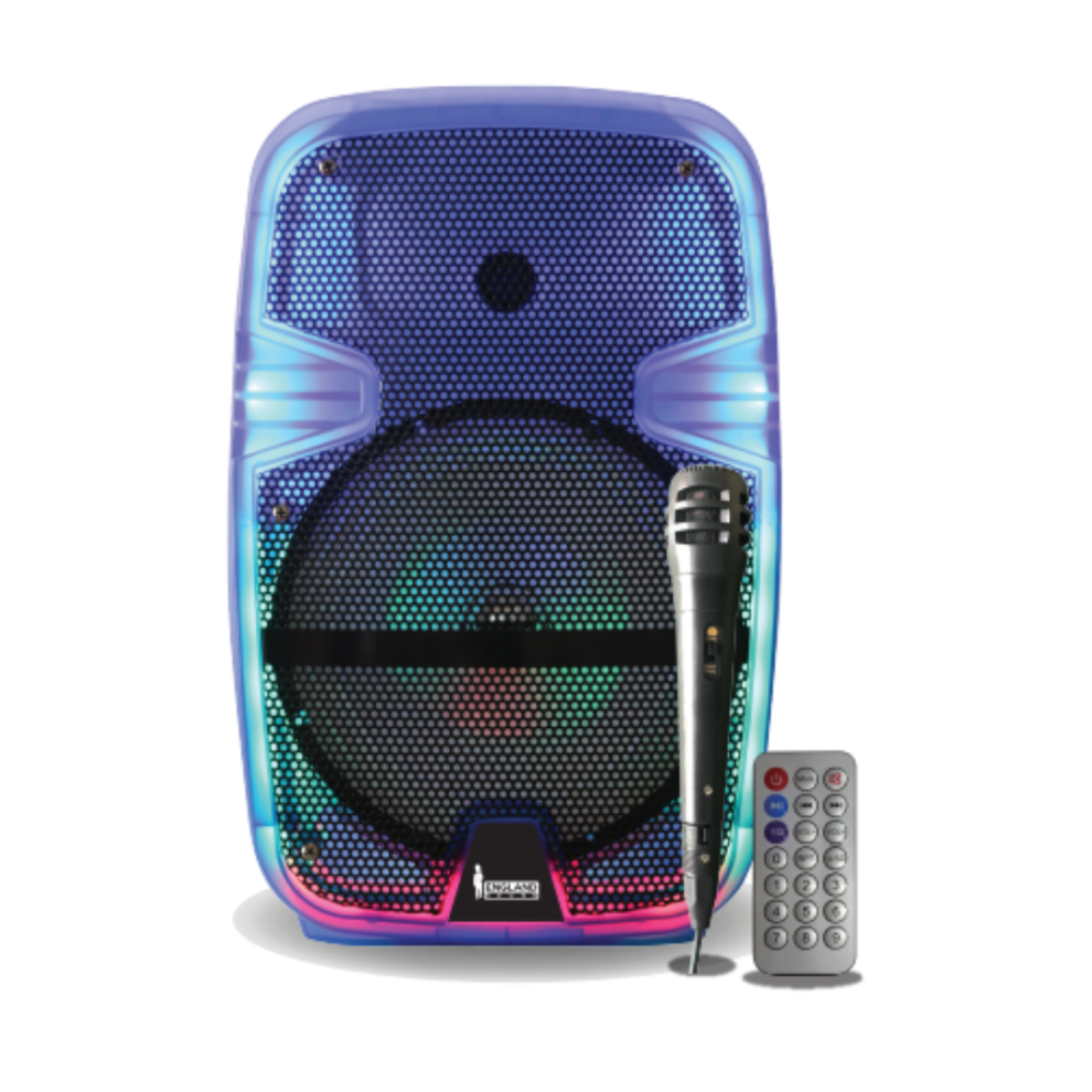 CAJA AMPLIFICADA ENGLAND SOUND 8 PULGADAS ES-EPIC RM08FLED RECARGABLE