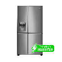 REFRIGERADORA INDURAMA SIDE BY SIDE 669 LITROS CROMA | RI-790 CR