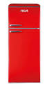 REFRIGERADORA RCA RETRO ROJA BCD-213VF-D-62H-RED 213 LITROS/7.52 PIES