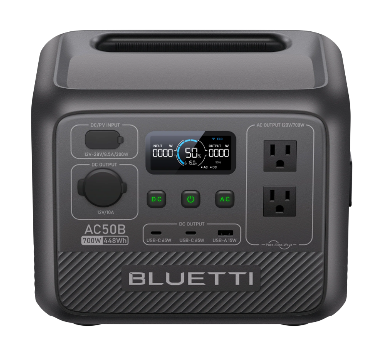 POWER STATION BLUETTI AC50B PORTABLE | 700W 448Wh