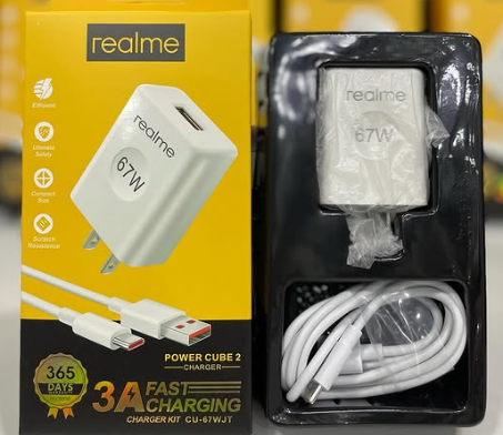 CARGADOR REALME CARGA RAPIDA 67WJT