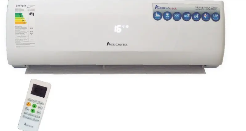 AIRE ACONDICIONADO AMERICAN STAR 18.000BTU ALTA EFICIENCIA