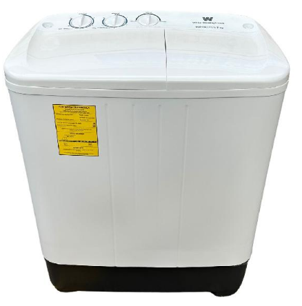 LAVADORA WHITE WESTINGHOUSE BY ELECTROLUX DOBLE POZO 15 LIBRAS 7KG WWTBO7MUWW