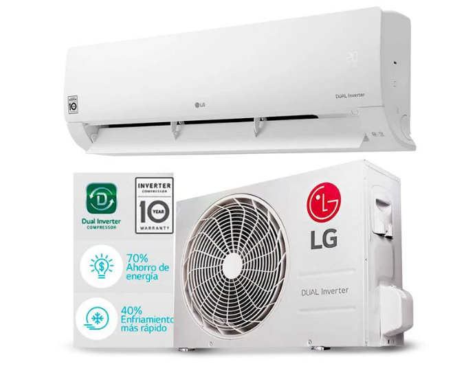 AIRE ACONDICIONADO LG 24.000 BTU INVERTER, WIFI