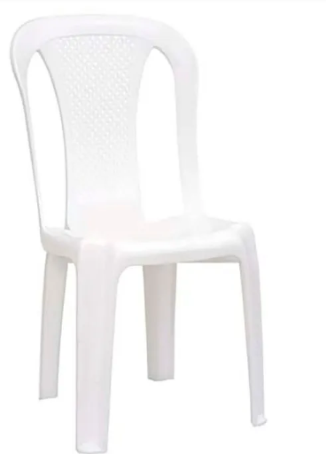 SILLA PLASTICA PORTUGAL BLANCA