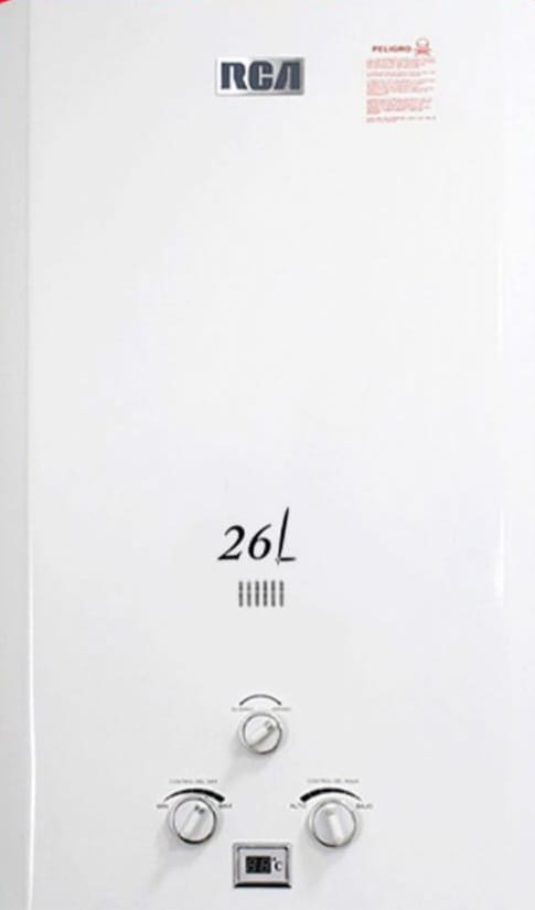 CALEFON DE AGUA RCA 26 LITROS A GAS HS 626