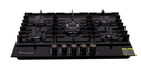 ENCIMERA AMERICAN STAR 5 HORNILLAS A GAS VIDRIO TEMPLADO AG805G